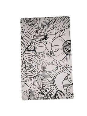 LimeLife Dashboard A5 Black White Coloring Cahier Travelers Notebook Insert